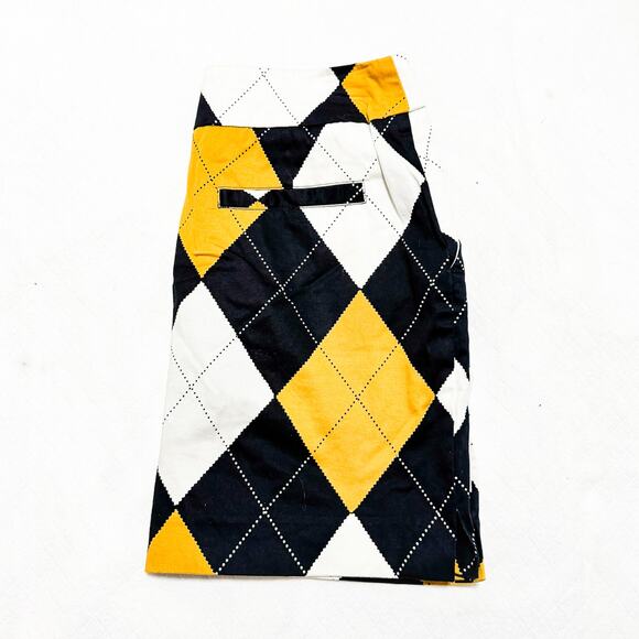 Loudmouth Ladies Argyle Plaid Patterned Check Golf Skirt Skort Size 10 - Picture 3 of 3